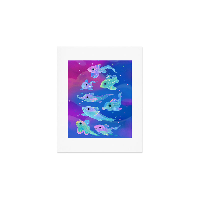 Chimaera (Ghost sharks) Art Print Gallery Image 1