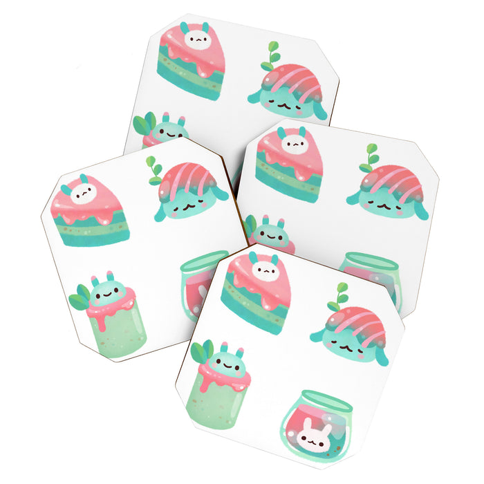 Choco Mint Rabbit Coaster Gallery Image 1