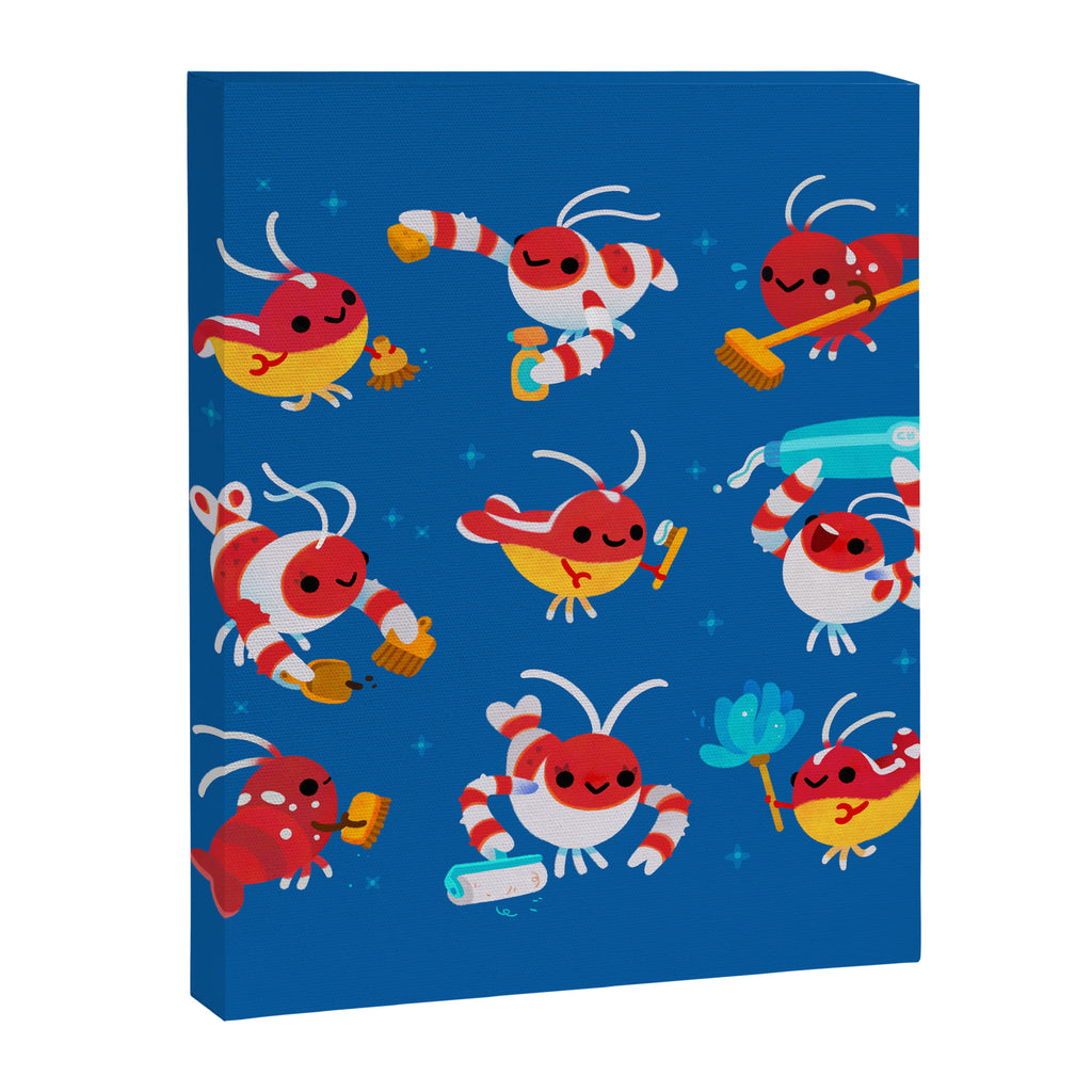 Cleaner shrimp Canvas Print Gallery Image 8