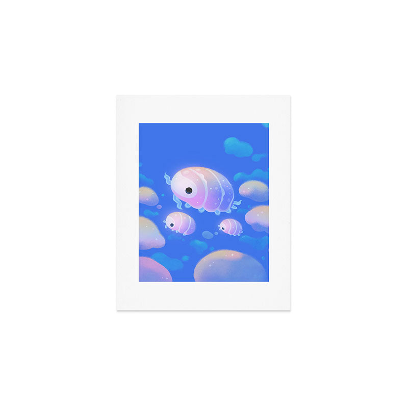 Cloud isopod Art Print Gallery Image 1