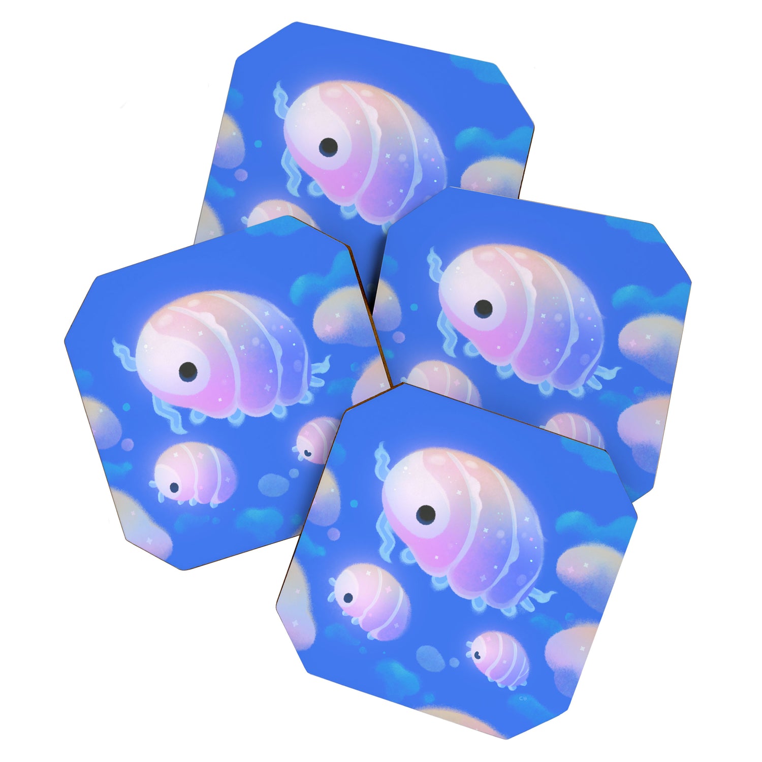 Cloud isopod Coaster Gallery Image 1