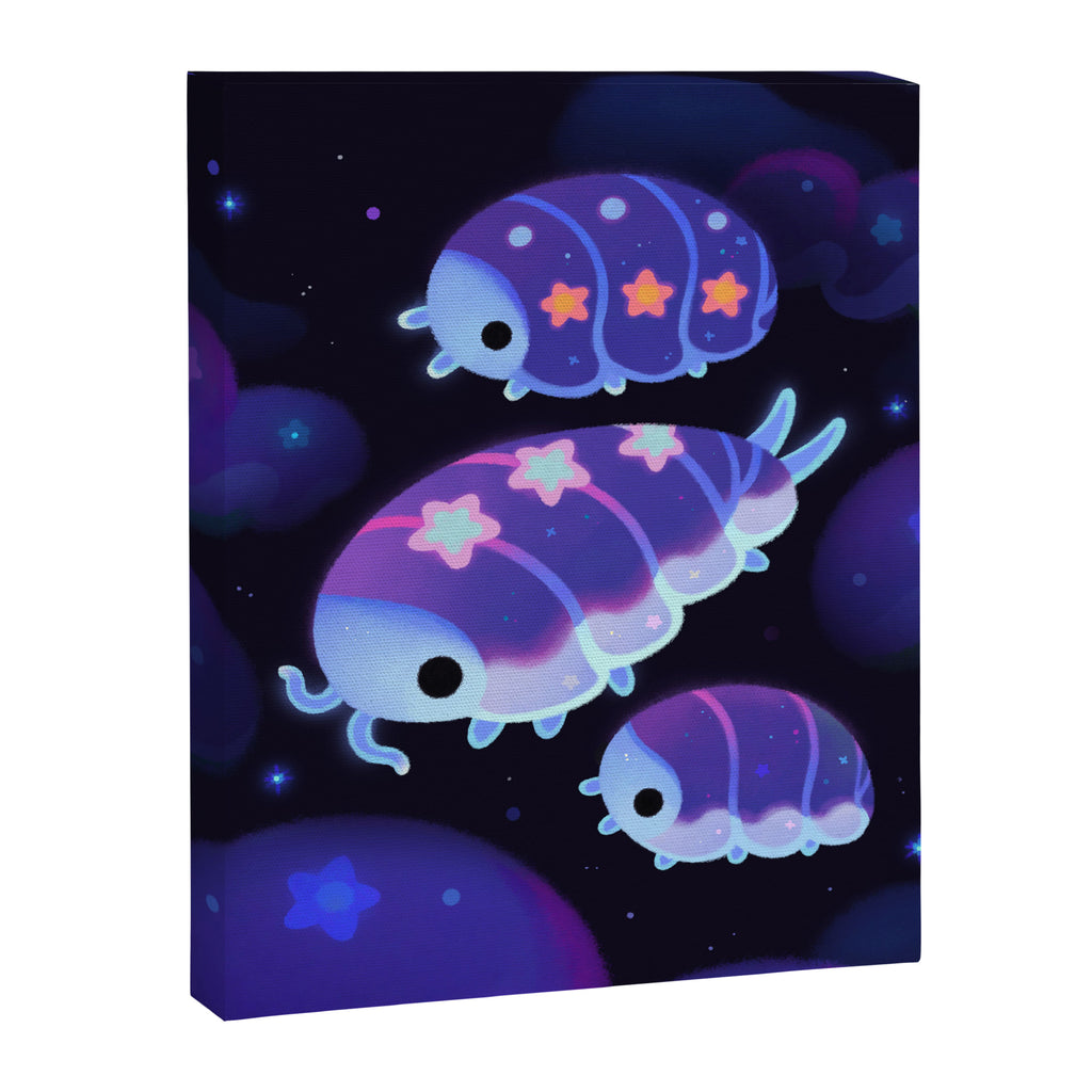Cloud isopod - Starry night Canvas Print Gallery Image 6