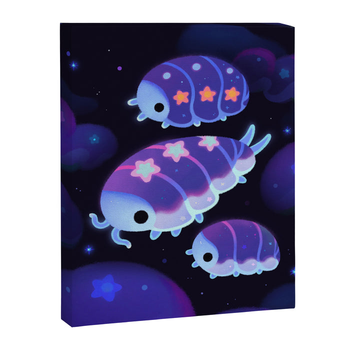 Cloud isopod - Starry night Canvas Print Gallery Image 1