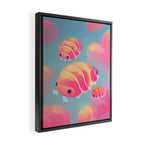 Cloud isopod - sunset Framed Canvas Print Gallery Image 2