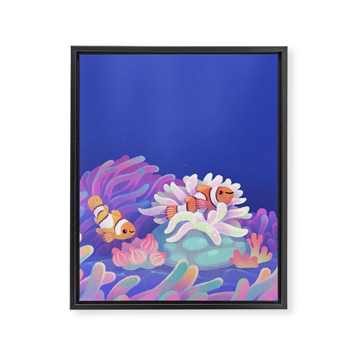 Clown fish Framed Canvas Print Gallery Image 1