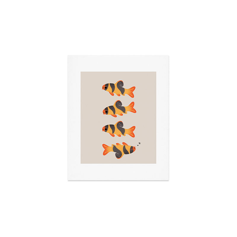 Clown loach Art Print Gallery Image 1