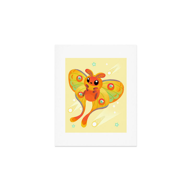 Comet Moth Art Print Gallery Image 1