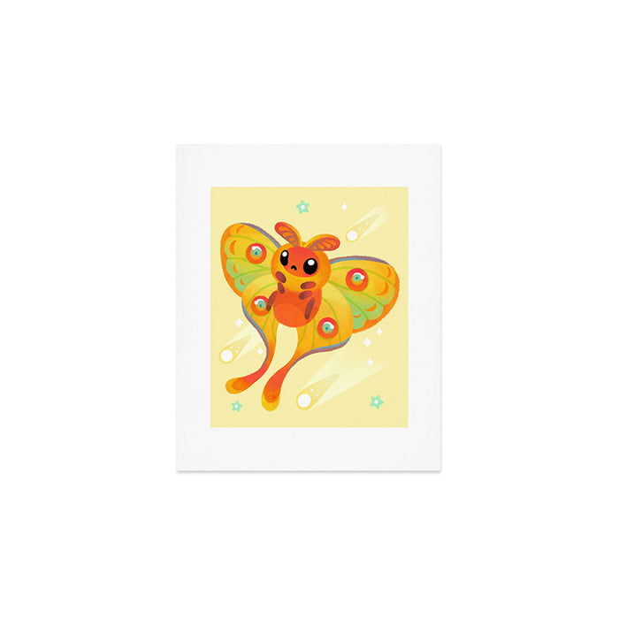 Comet Moth Art Print Gallery Image 1