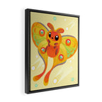 Comet Moth Framed Canvas Print Gallery Image 2