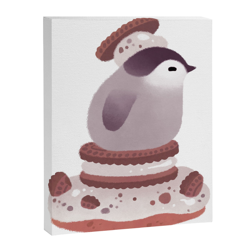 Cookie & cream & penguin Canvas Print Gallery Image 6