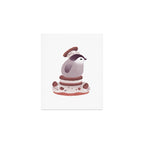 Cookie & cream & penguin Art Print Gallery Image 1