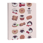 Cookie & cream & penguin - pink pattern Canvas Print Gallery Image 6