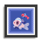 Cory cats on voyage Framed Art Print Gallery Image 1