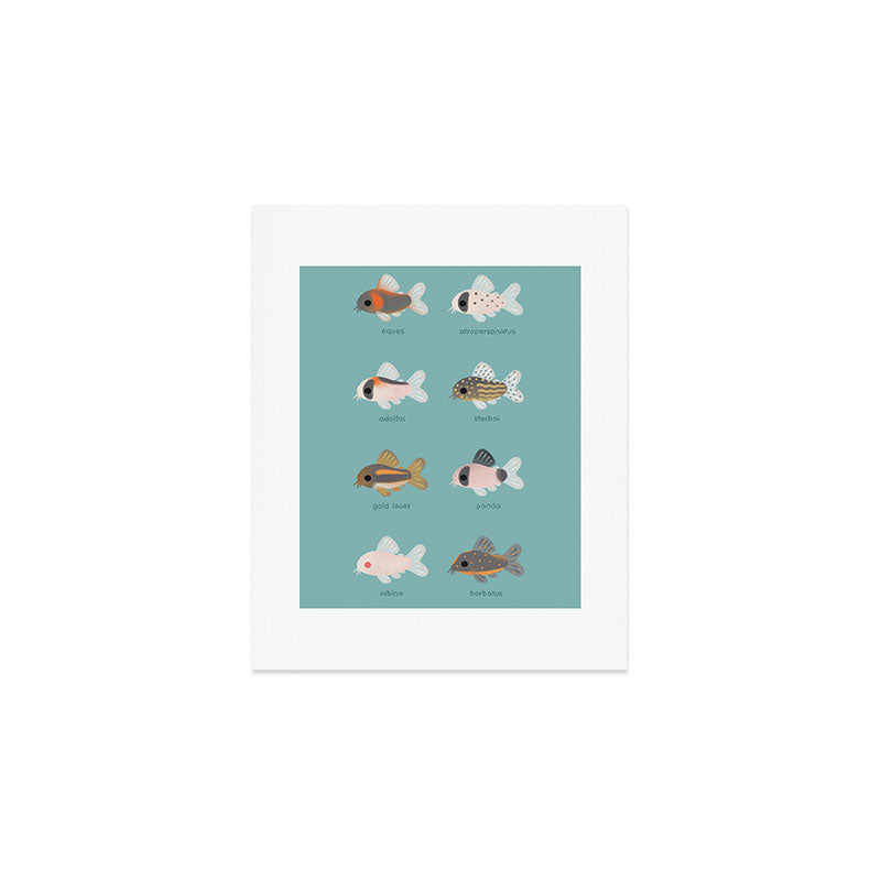 Corydoras! Art Print Gallery Image 1