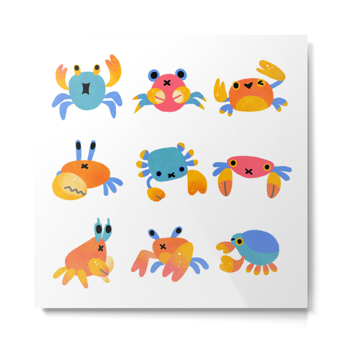 Crab Metal Print Gallery Image 1