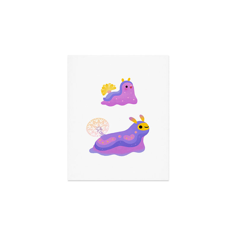 Dandelion slug Art Print Gallery Image 1