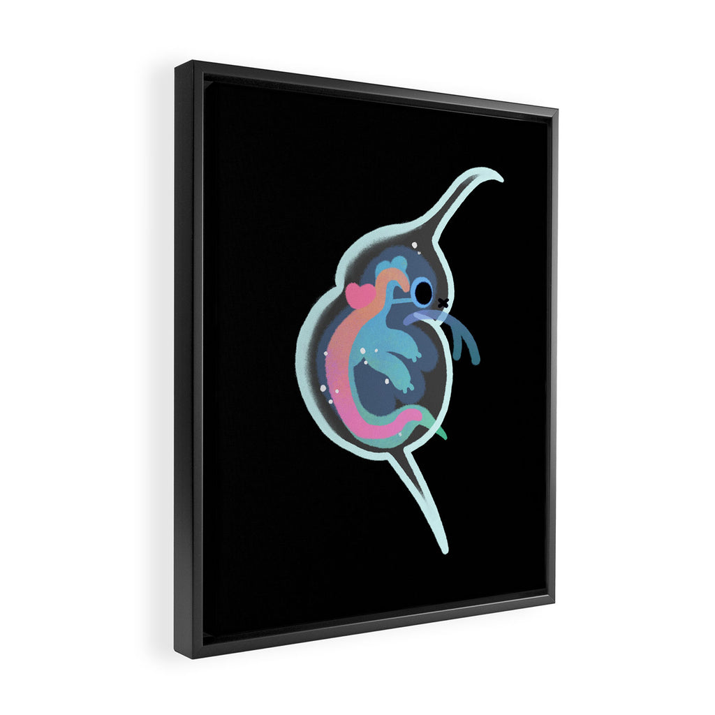 Daphnia Framed Canvas Print Gallery Image 2