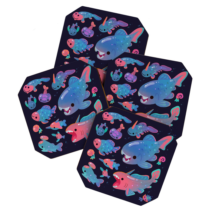 Devonian baby - dark Coaster Gallery Image 1