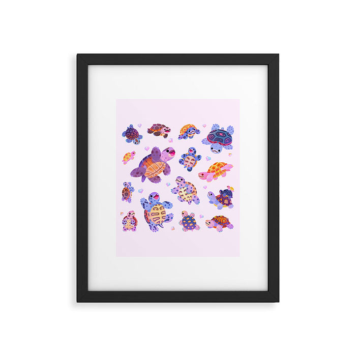Diamondback terrapin Framed Art Print Gallery Image 1