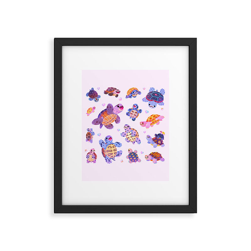 Diamondback terrapin Framed Art Print Gallery Image 6