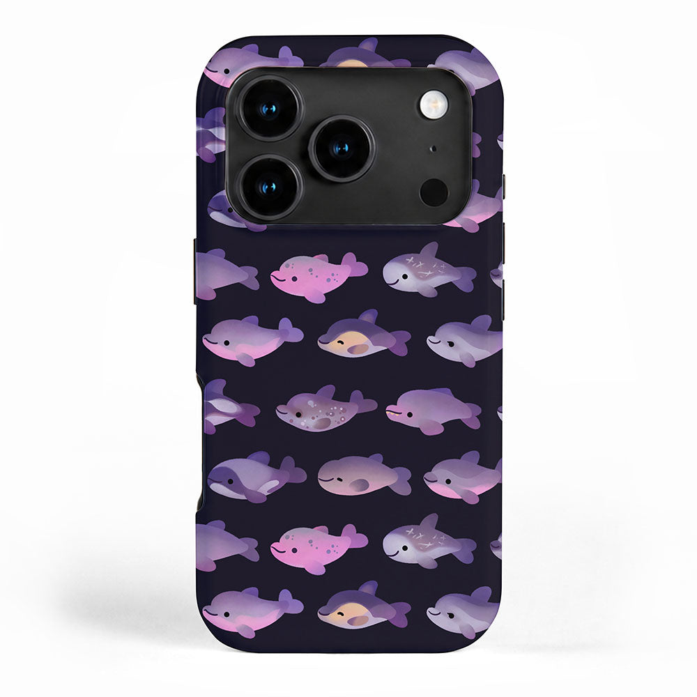 Dolphin Day - dark iPhone Case Gallery Image 1