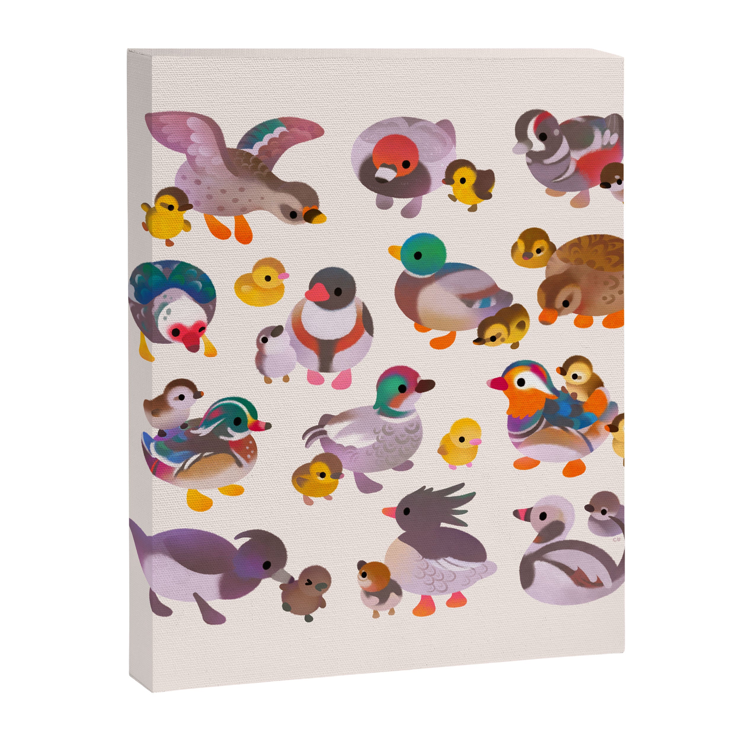 Duck and Duckling Canvas Print Gallery Image 6
