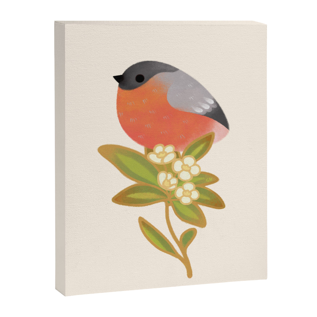 Eurasian bullfinch Canvas Print Gallery Image 6