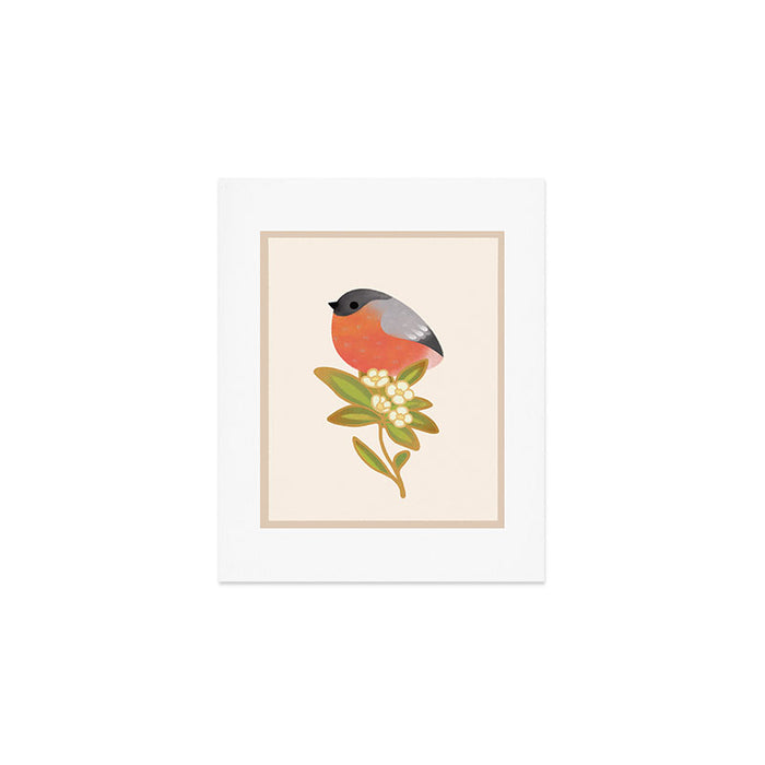 Eurasian bullfinch Art Print Gallery Image 1