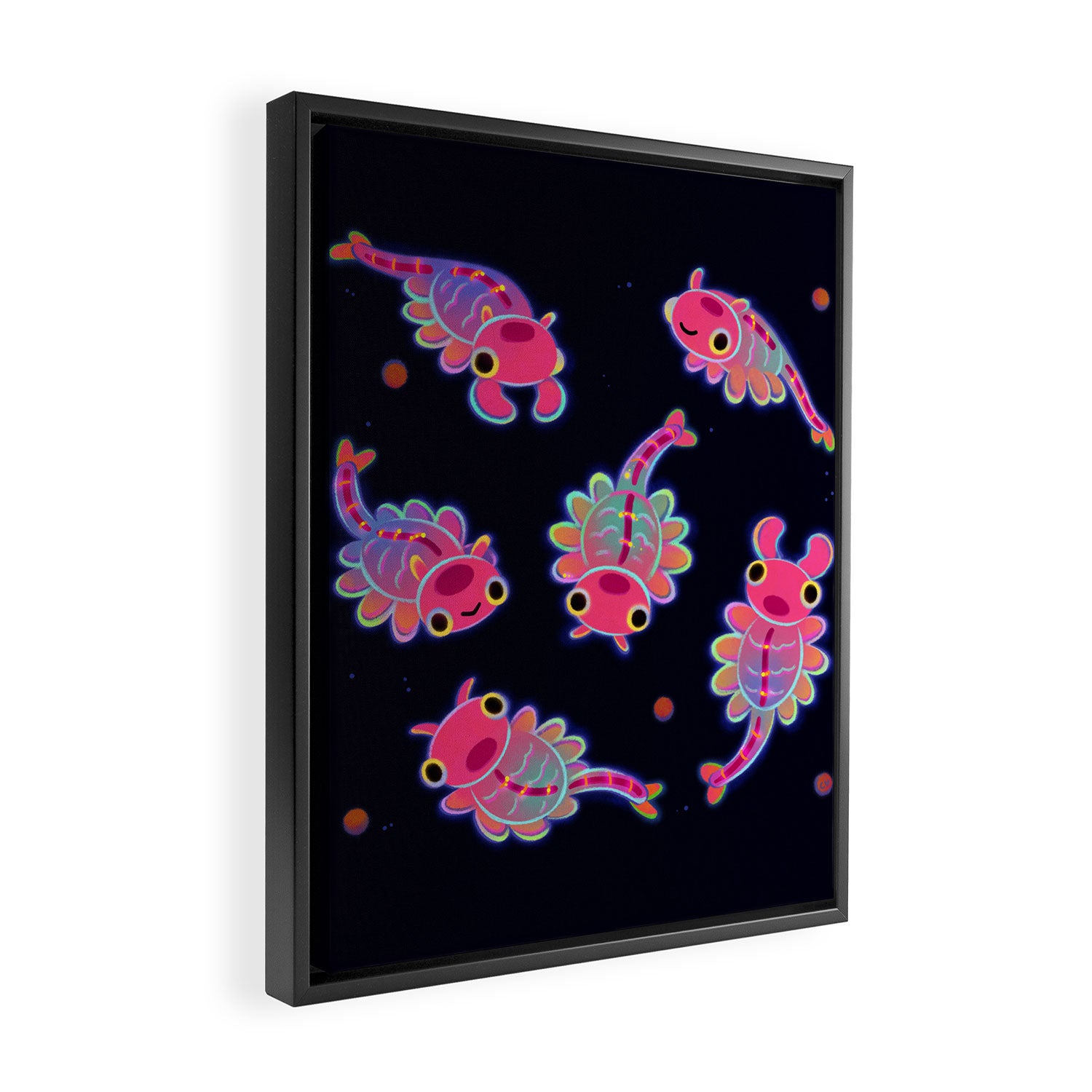 Fairy shrimp Framed Canvas Print Gallery Image 2