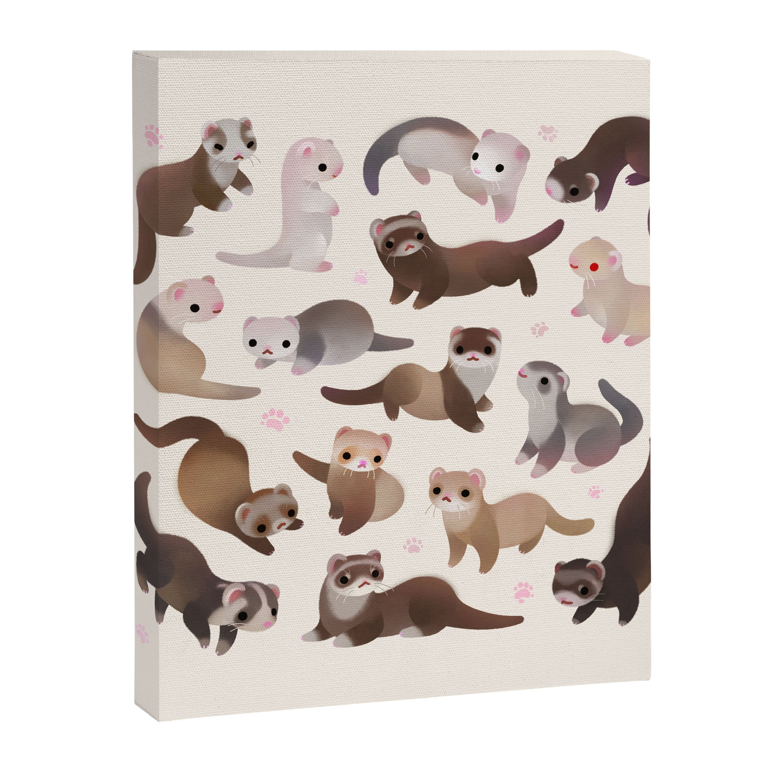 Ferret Canvas Print Gallery Image 8