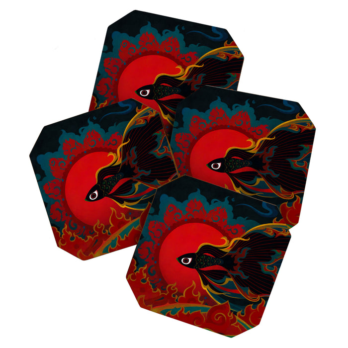 Fire fish Coaster Gallery Image 1