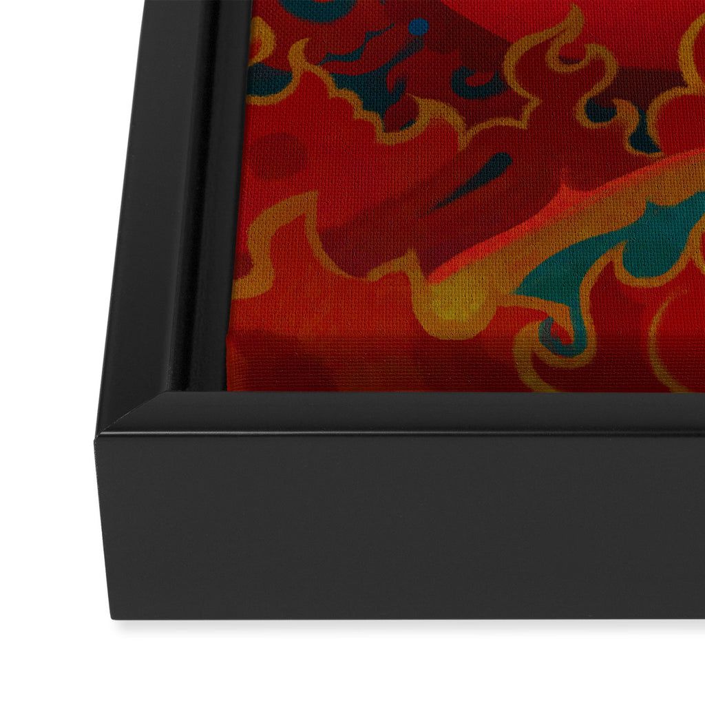 Fire fish Framed Canvas Print Gallery Image 3