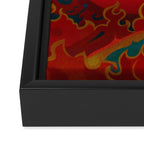 Fire fish Framed Canvas Print Gallery Image 3