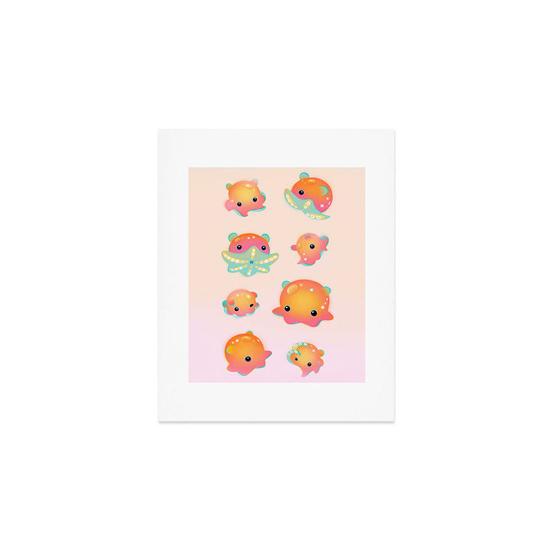 Flapjack octopus Art Print Gallery Image 1