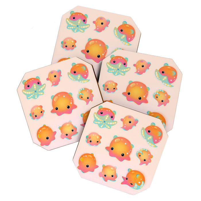 Flapjack octopus Coaster Gallery Image 1