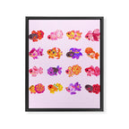 Flower goldfish - bright Framed Canvas Print Gallery Image 8