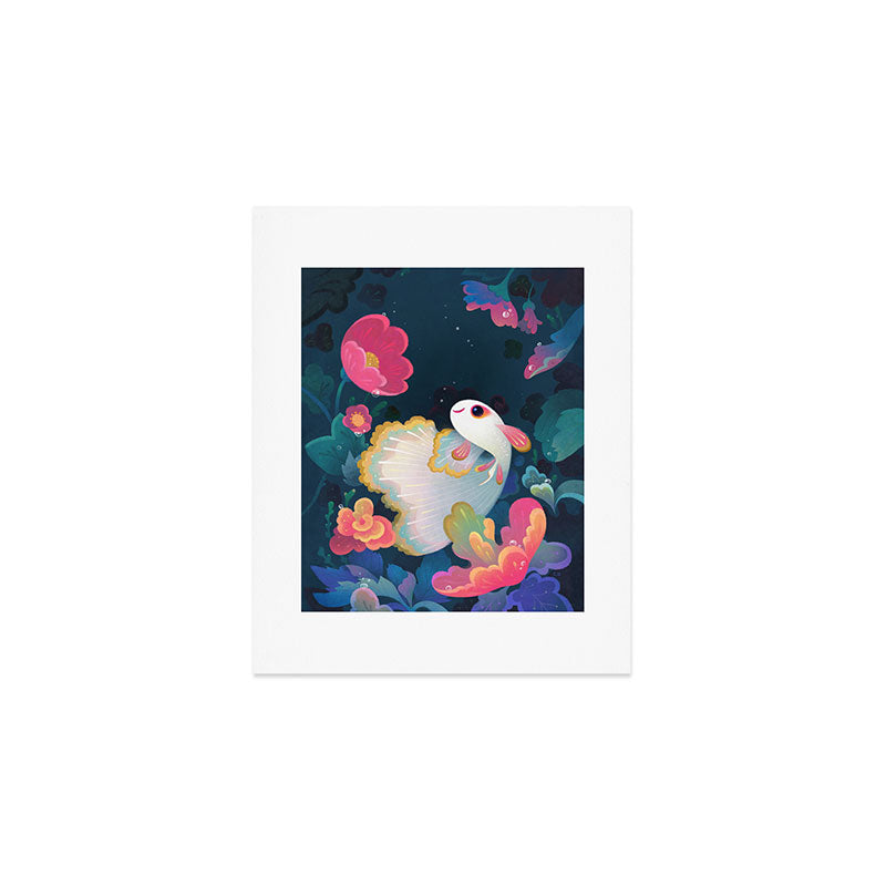 Flower guppy Art Print Gallery Image 1