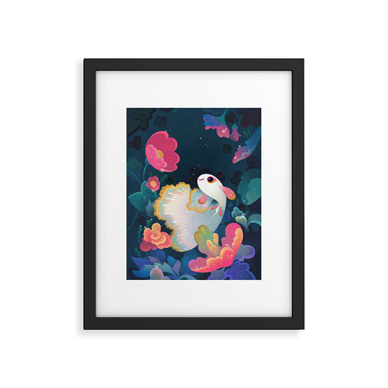 Flower guppy Framed Art Print Gallery Image 5
