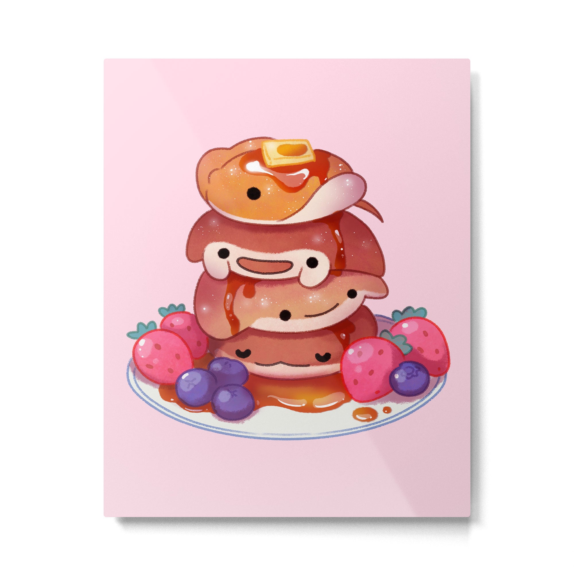Fluffy sea pancakes Metal Print Gallery Image 6