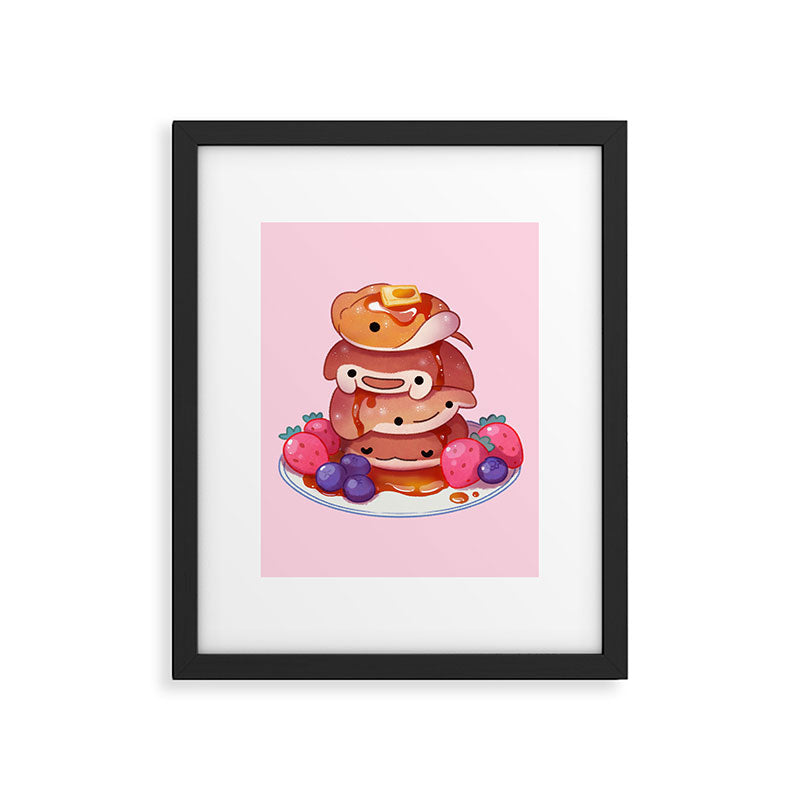 Fluffy sea pancakes Framed Art Print Gallery Image 6