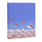 Flying cherry shrimp Canvas Print Gallery Image 6