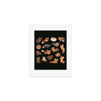 Foxes - dark Art Print Gallery Image 1