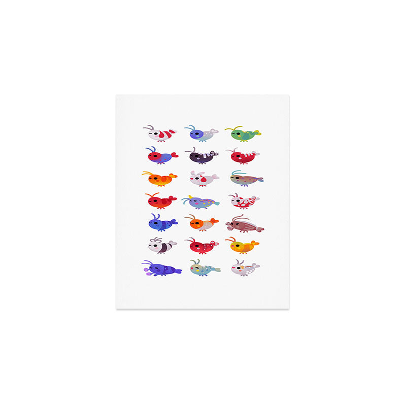 Freshwater shrimp Art Print Gallery Image 1