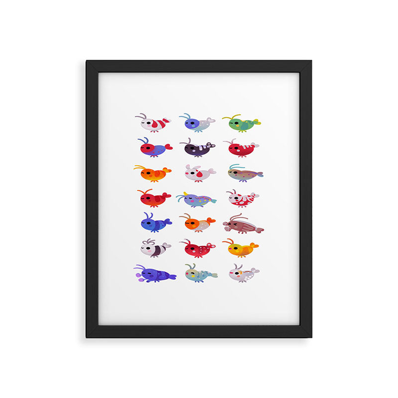 Freshwater shrimp Framed Art Print Gallery Image 5