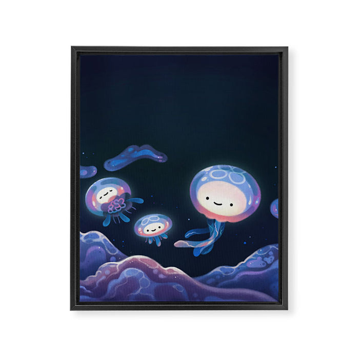Full Moons Framed Canvas Print Gallery Image 1