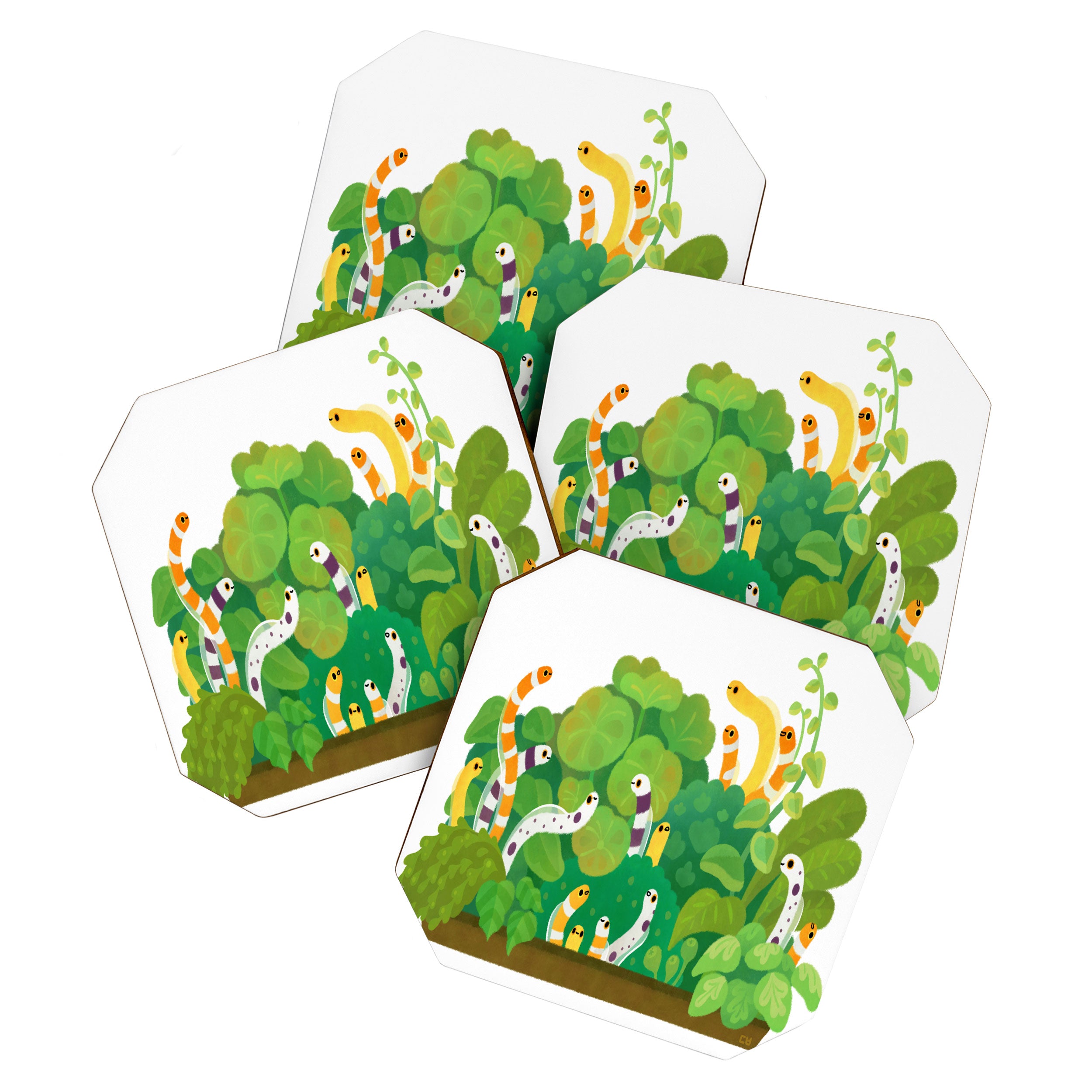 Garden eel Coaster Gallery Image 1