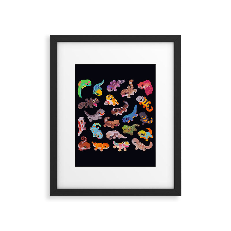 Gecko Framed Art Print Gallery Image 5