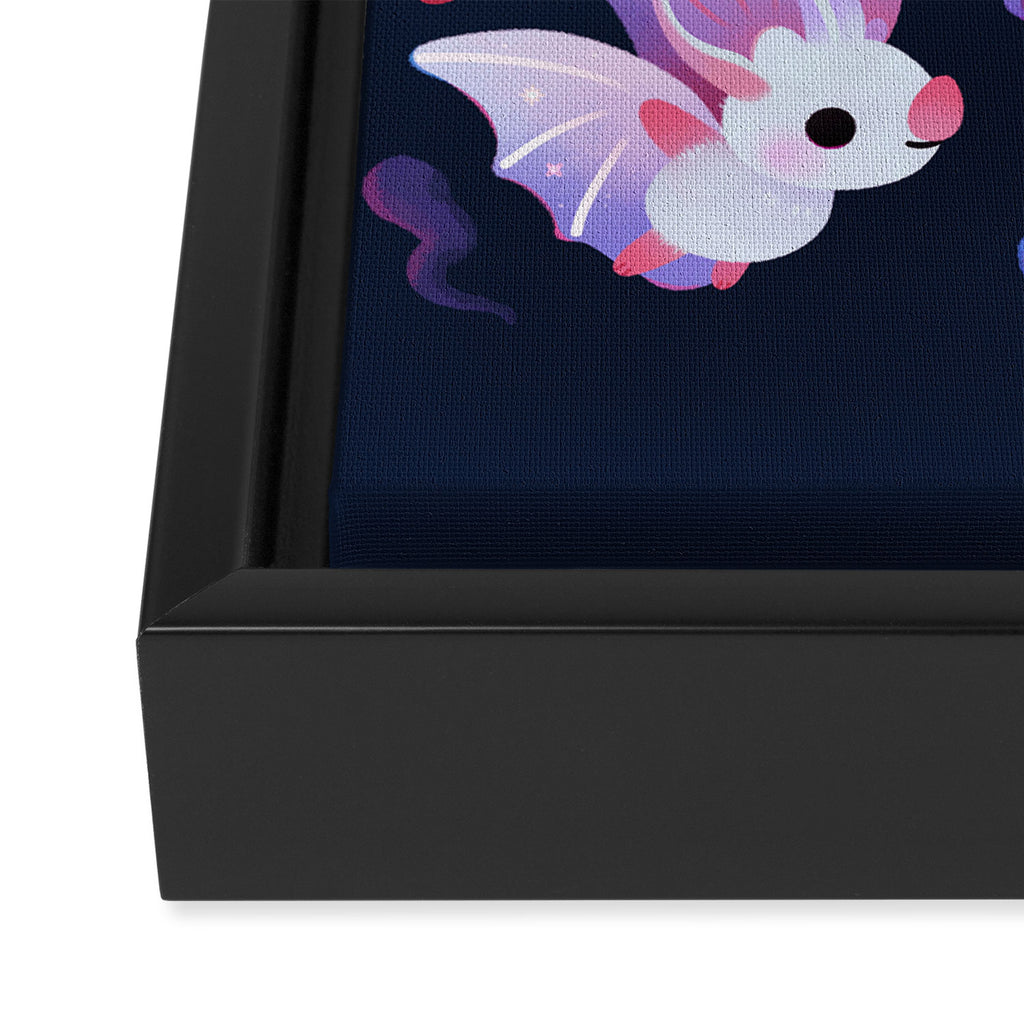 Ghost bat Framed Canvas Print Gallery Image 3