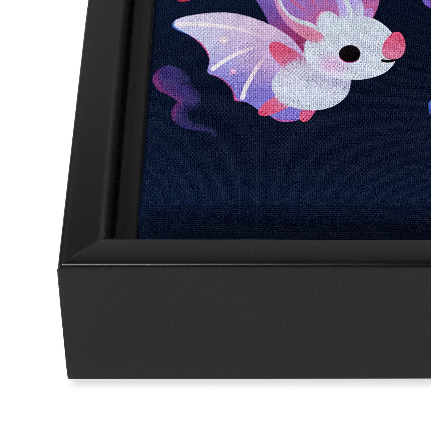 Ghost bat Framed Canvas Print Gallery Image 3
