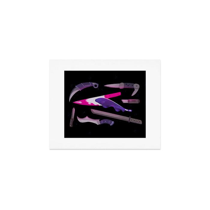 Ghost Knife fish Art Print Gallery Image 1